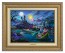 Kinkade Disney Canvas Classics: The Rescuers (Classic Antique Gold Frame)