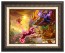 Kinkade Canvas Classics: Black Panther (Classic Aged Bronze Frame)