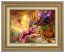 Kinkade Canvas Classics: Black Panther (Classic Antique Gold Frame)