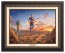 Kinkade Canvas Classics: Captain Marvel - Dawn of a New Day (Classic Aged Bronze Frame)