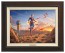 Kinkade Canvas Classics: Captain Marvel - Dawn of a New Day (Classic Espresso Frame)