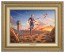 Kinkade Canvas Classics: Captain Marvel - Dawn of a New Day (Classic Antique Gold Frame)