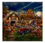 Kinkade Disney Minis: Mickey and Minnie Pumpkin Festival