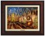 Kinkade Canvas Classics: Harry Potter Great Hall (Classic Espresso Frame)