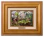 Kinkade Brushworks: Harry Potter Hogwarts Greenhouse (Classic Antique Gold Frame)