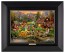 Kinkade Disney Canvas Classics: Mickey and Minnie Rocky Mountain Roundup (Classic Black Frame)