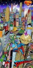 It's a Bird, It's a Plane, It's Superman by Charles Fazzino