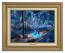 Kinkade Disney Canvas Classics: Frozen Love and Magic (Classic Antique Gold Frame)