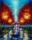 Street Lights and Rainy Nights by Jennifer Lanna