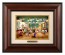 Kinkade Disney Brushworks:&nbsp;Mickey and Minnie Schoolhouse (Classic Burl Frame)