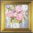 In Love Framed Canvas Print 5x5" by Ashley Salvatori
