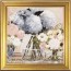 Enchanted Framed Canvas Print 8x8" by Ashley Salvatori