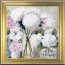BLUSH Framed Canvas Print 8x8" by Ashley Salvatori