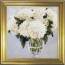 Coastal Chic Framed Canvas Print 8x8" by Ashley Salvatori