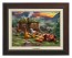 Kinkade Canvas Classics: Harry Potter Hagrid&rsquo;s Hut (Classic Espresso Frame)