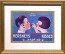 Hershey's Kisses 11 x 9 framed