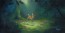 Forest of Frolicking Friends | Oil on Canvas | 24" x 12"