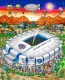 Super Bowl XLII: Arizona by Charles Fazzino